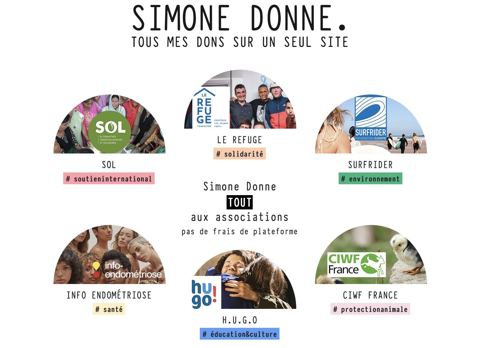 Page accueil Simone Donne