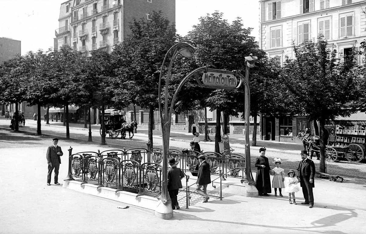 histoire métro Paris