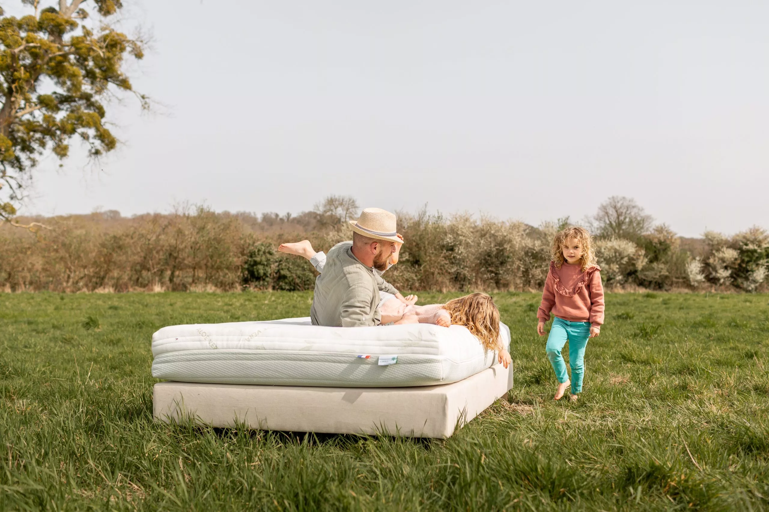 le matelas vert couverture