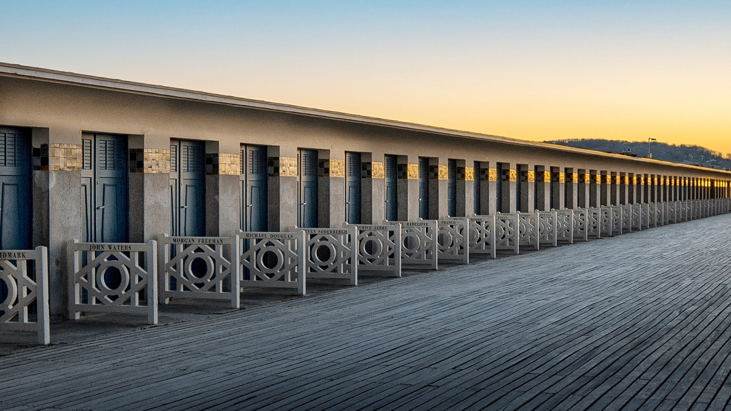 Histoire des planches de Deauville