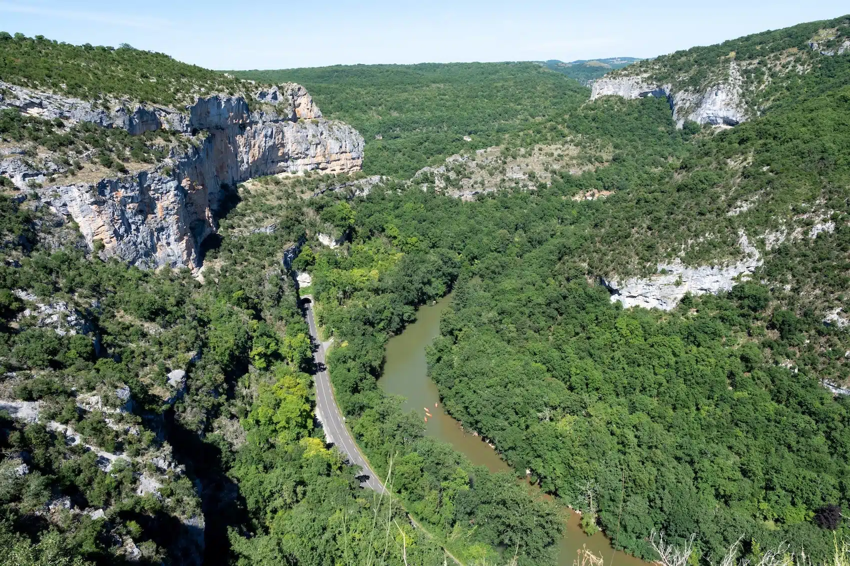 Le cirque de Bône nous offre un panorama exceptionnel dans le Tarn-et-Garonne